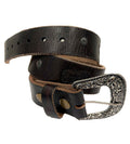 Dark Brown Full Grain Leather Belt