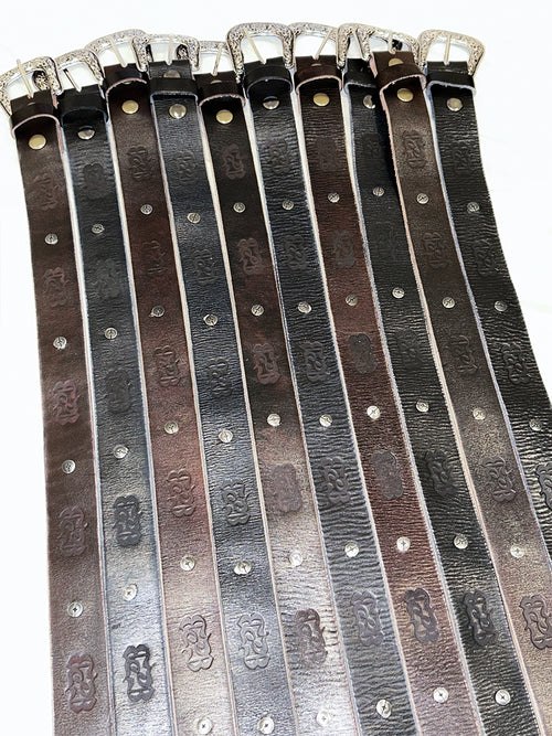 Black Full Grain Leather Belt
